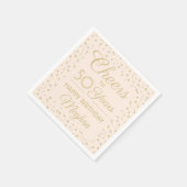 Jaarlijkse prijzen: zwarte roze goudglitter servet (Hoek)