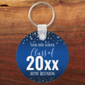 Jaarlijkse reünie van de middelbare school: Confet Sleutelhanger (Voorkant)