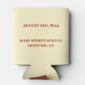 Jaarlijkse rib koff BBQ Spare Ribs Barbecue Foodie Blikjeskoeler (Achterkant)