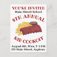 Jaarlijkse rib koff BBQ Spare Ribs Barbecue Foodie