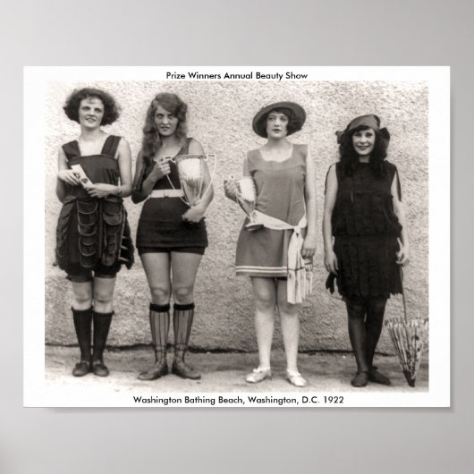 Jaarlijkse schoonheidswedstrijd Show Washington 19 Poster (Voorkant)