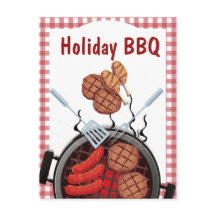 Jaarlijkse uitnodiging tot picknick-Briefkaart