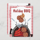 Jaarlijkse uitnodiging tot picknick-Briefkaart (Voorkant / Achterkant)