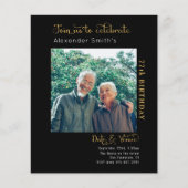 Jaarlijkse uitnodiging voor de begroting flyer (Voorkant)