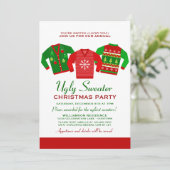 Jaarlijkse uitnodiging voor feestelijke feestdagen (Staand voorkant)