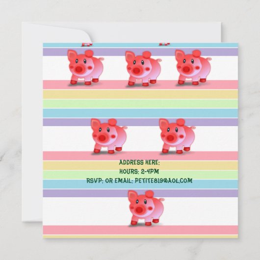 jaarlijkse uitnodiging voor het festival (Achterkant)