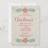 Jaarlijkse uitnodiging voor terugzending van kerst (Voorkant)