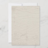 Jaarlijkse uitnodiging voor terugzending van kerst (Achterkant)