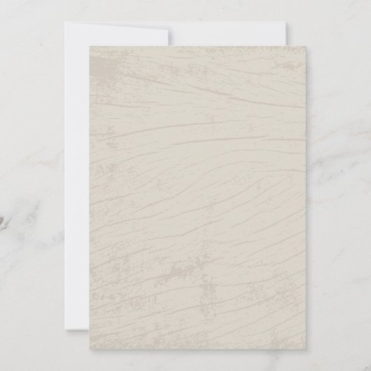 Jaarlijkse uitnodiging voor terugzending van kerst (Achterkant)