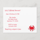 Jaarlijkse uitnodiging voor uitvinding van Rode Ma (Achterkant)