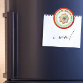 Jaarlijkse Vakantie Cookie Wedstrijd Winnaar Prijs Magneet