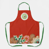 Jaarlijkse Vakantie Cookie Wedstrijd Winnaar Prijs Schort (Voorkant)