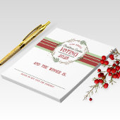 Jaarlijkse Vakantie Wedstrijd Stemmen Notitieblok