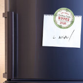 Jaarlijkse Vakantie Wedstrijd Winnaar Prijs Magnet