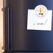 Jaarlijkse Vakantie Wedstrijd Winnaar Prijs Magnet