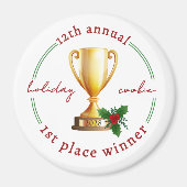 Jaarlijkse Vakantie Wedstrijd Winnaar Prijs Magnet (Voorkant)