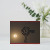 Jaarlijkse verduistering van de zon van 20 mei 201 briefkaart (Staand voorkant)