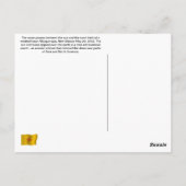 Jaarlijkse verduistering van de zon van 20 mei 201 briefkaart (Achterkant)