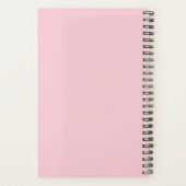 Jaarlijkse Vogelhuis Roze Datum Planner (Achterkant)