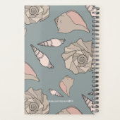 Jaarlijkse Whelk Shells Aangepaste Planner (Achterkant)
