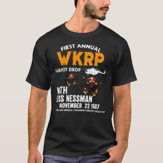 Jaarlijkse WKRP Turkije T-shirt
