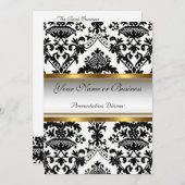 Jaarlijkse zakelijke presentatie binnenuitnodiging kaart (Voorkant / Achterkant)