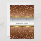 Jaarlijkse zakelijke presentatie binnenuitnodiging kaart (Voorkant)