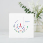 Jaarlijkse zegeningen (daglicht) - wenskaart (Staand voorkant)