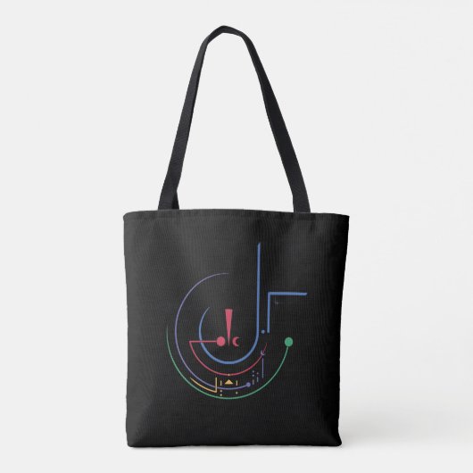 Jaarlijkse zegeningen (middernacht) tote bag (Achterkant)