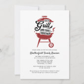 Jaarlijkse Zomerbarbecue Familiebijeenkomst Kaart (Voorkant)