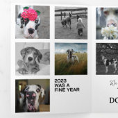 Jaaroverzicht Foto's Kaart (Binnenzijde eerst)