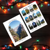 Jaaroverzicht kerstkaart met 12 foto's