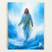 Jaarplanner met Jezus in de Oceaan Planner (Voorkant)