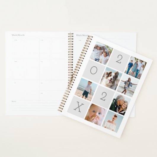 jaarplanning fotocollage raster planner (Display)