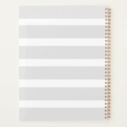 jaarplanning fotocollage raster planner (Achterkant)