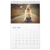 Jaarrooster Golden Retriever 2018 Kalender (Jan 2027)