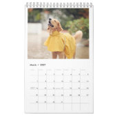Jaarrooster Golden Retriever 2018 Kalender (Mar 2027)
