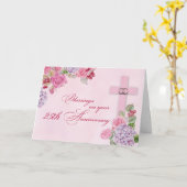 Jaarspecifieke religieuze verlovingsringen kaart (Gele Bloem)