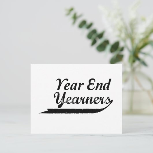 jaarultimo briefkaart (Staand voorkant)