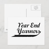 jaarultimo briefkaart (Voorkant / Achterkant)