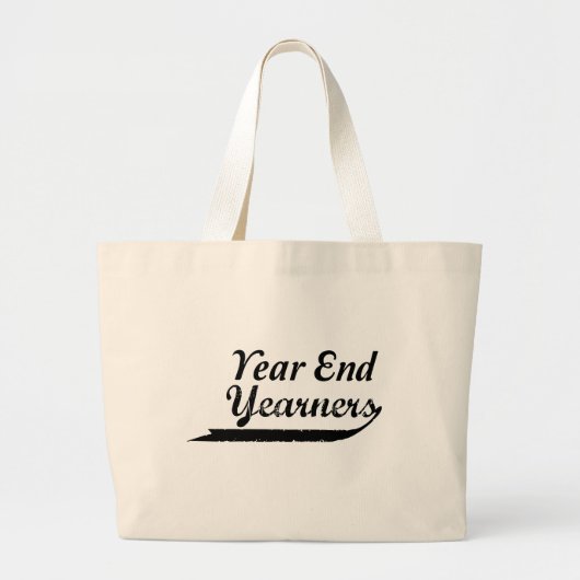 jaarultimo grote tote bag (Voorkant)