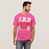 Jab Cross Hook Kickboksen Kickboxer T-shirt (Voorkant volledig)