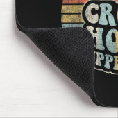 Jab Cross Hook Uppercut Boksen Retro Vintage Muismat (Hoek)