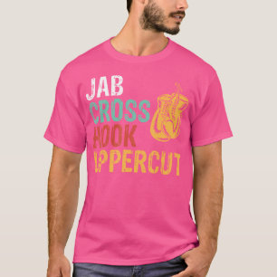 Jab Cross Hook Uppercut Boxer Workout Kickboksen T-shirt