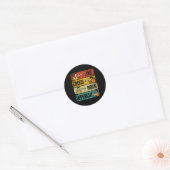 Jab Cross Hook Uppercut Boxing Ronde Sticker (Envelop)