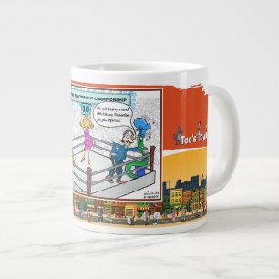 Jab Jab Uppercut Aanmoediging Grote Koffiekop