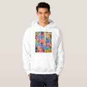 Jabalpur Madhya Pradesh City Map Hoodie (Voorkant volledig)