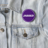 Jabbed Button (koninklijk Paars) (In situ)
