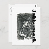 Jabberwock Briefkaart (Voorkant / Achterkant)