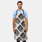 Jabberwock door het kijkende glas John Tenniel Schort (Gedragen)